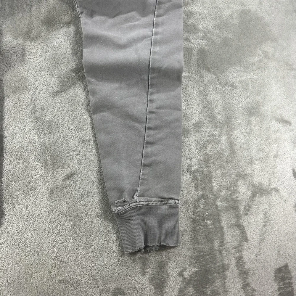True Religion Runner Relaxed Jeans Mens 31x29 Gray Med Wash Tapered Cuffed